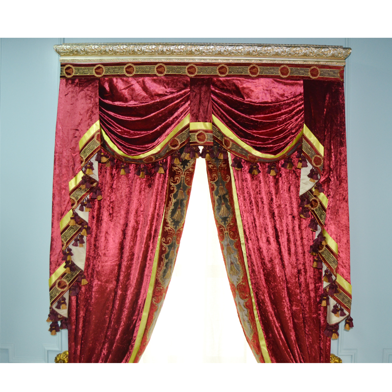 European Luxury Style Window Curtains Ulinkly